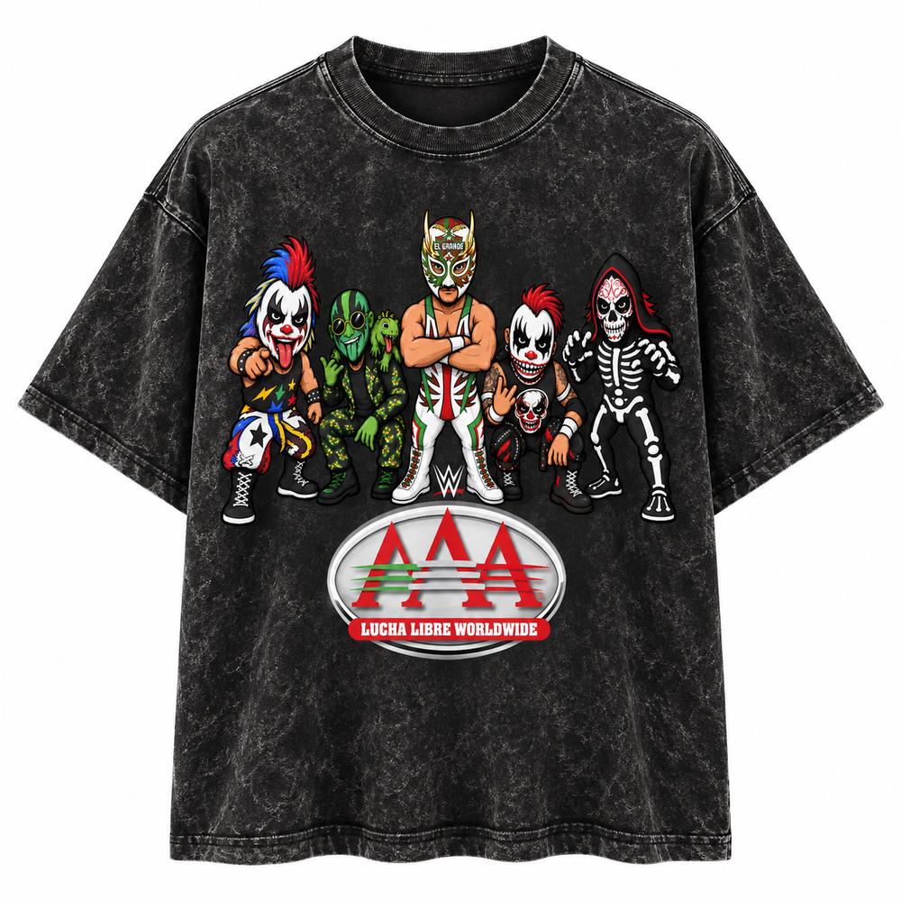 AAA ANIMADA MINERAL BLACK TEE