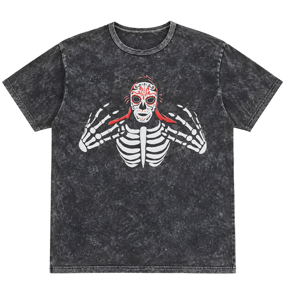 LA PARKA MINERAL BLACK OVERSIZED TEE