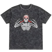 LA PARKA MINERAL BLACK OVERSIZED TEE
