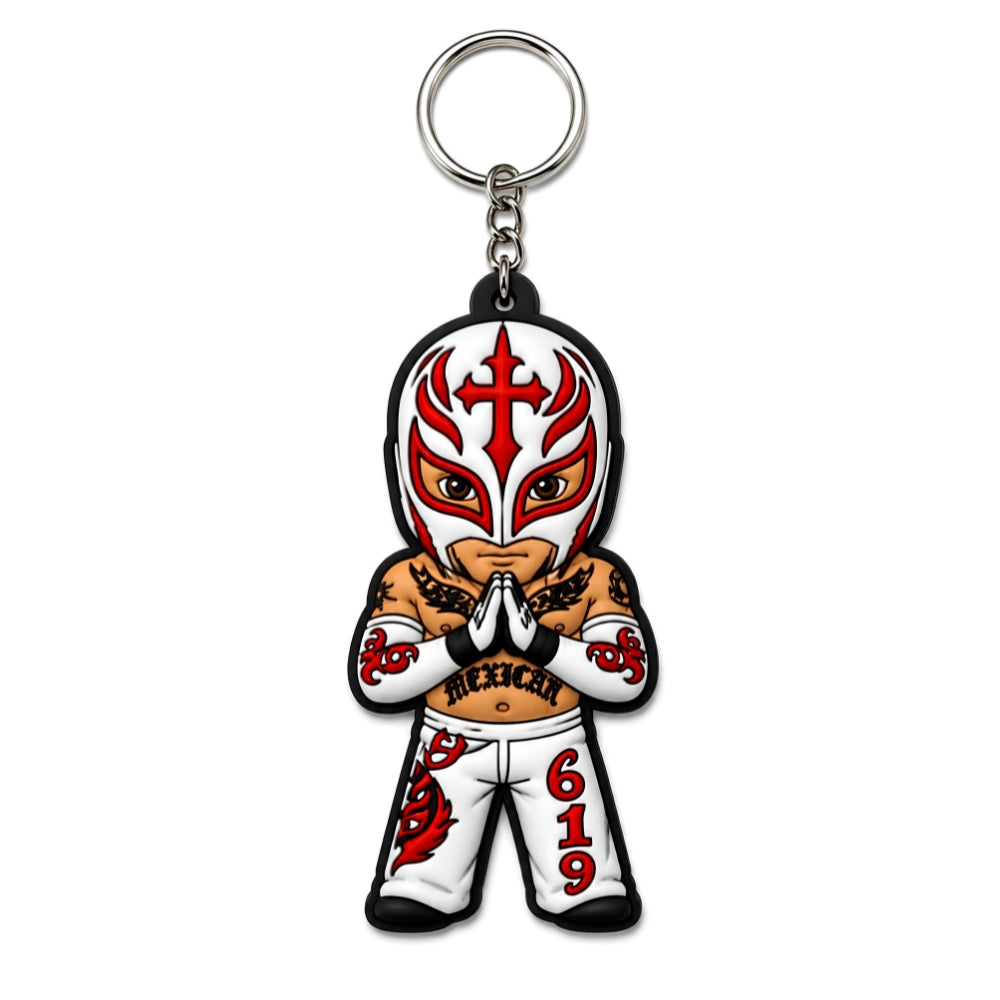 LLAVERO REY MYSTERIO CHIBI