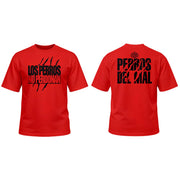 PERROS DEL MAL RED OVERSIZED TEE
