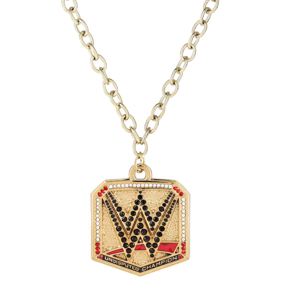 UNDISPUTED WWE CHAMPIONSHIP PENDANT NECKLACE