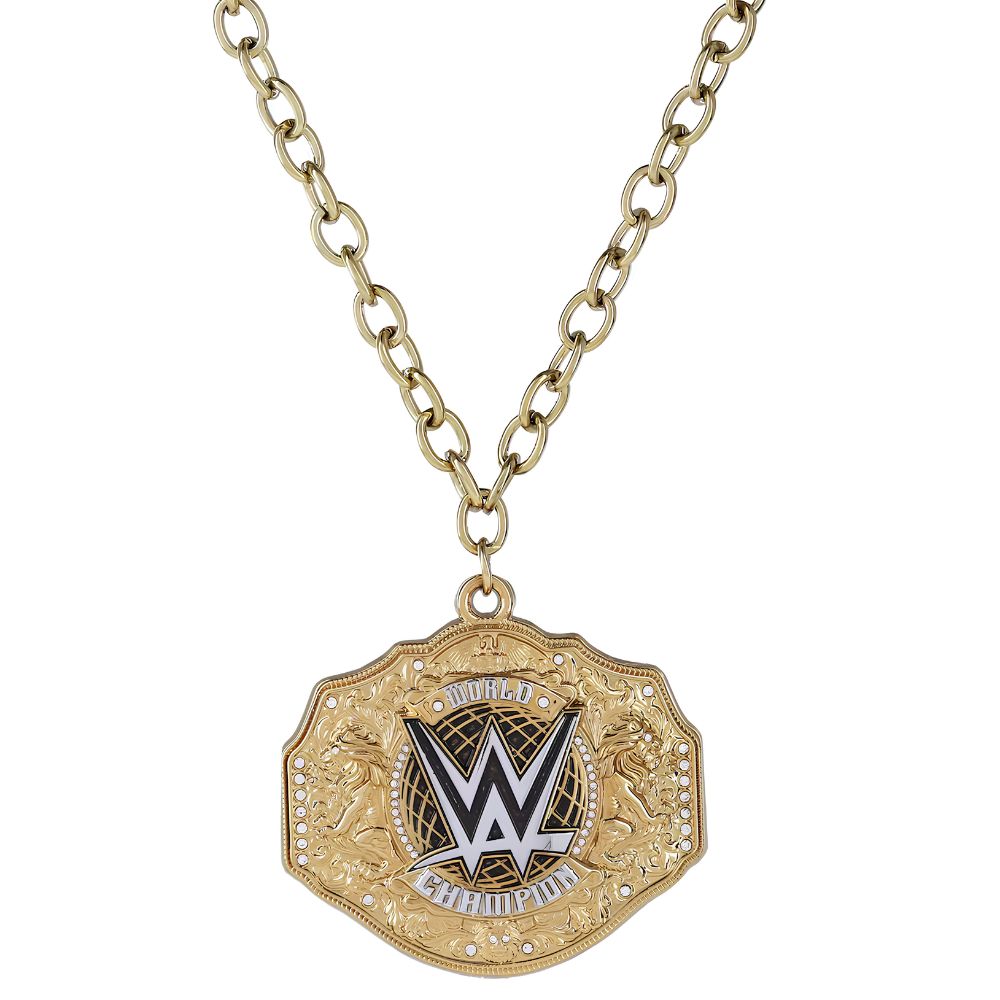 WORLD HEAVYWEIGHT CHAMPIONSHIP PENDANT NECKLACE