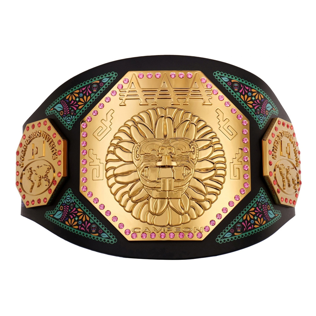 AAA MEGA CHAMPIONSHIP REPLICA TITLE EDICIÓN ESPECIAL DIA DE MUERTOS