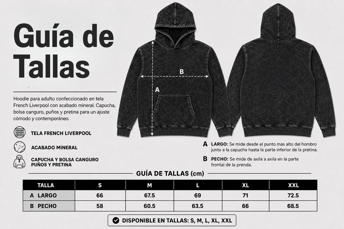 TRIPLEMANIA 34 DRAWN HOODIE