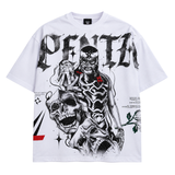 PENTA HERITAGE WHITE OVERSIZED TEE